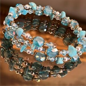 Turquoise Beaded Bracelet